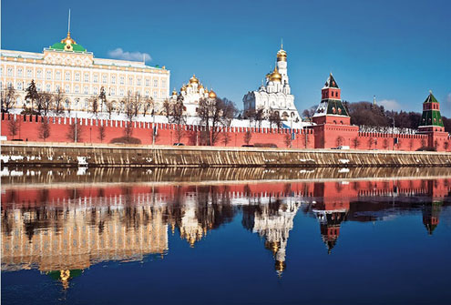 Crociere sul volga in Russia, foto di Mosca.